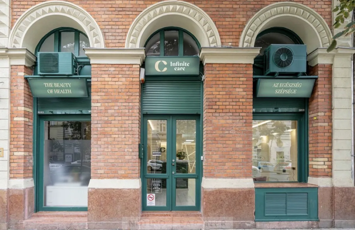The entrance of Infinite Care Beauty Clinic